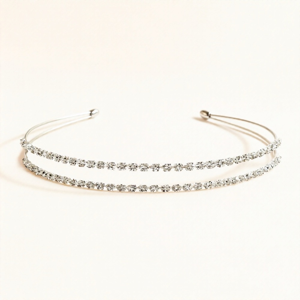 Elegant Silver Headband